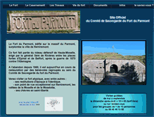 Tablet Screenshot of le-fort-du-parmont.com